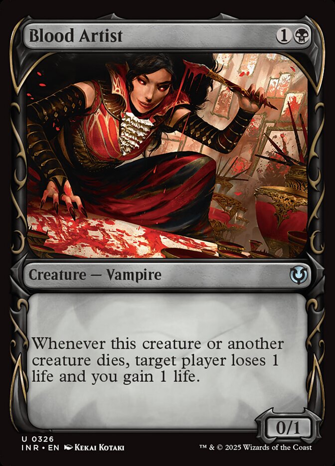 Blood Artist - Foil