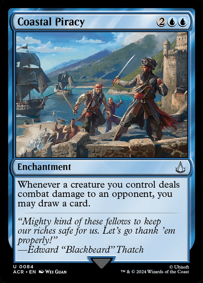 Coastal Piracy, Assassin'S Creed Card Art
