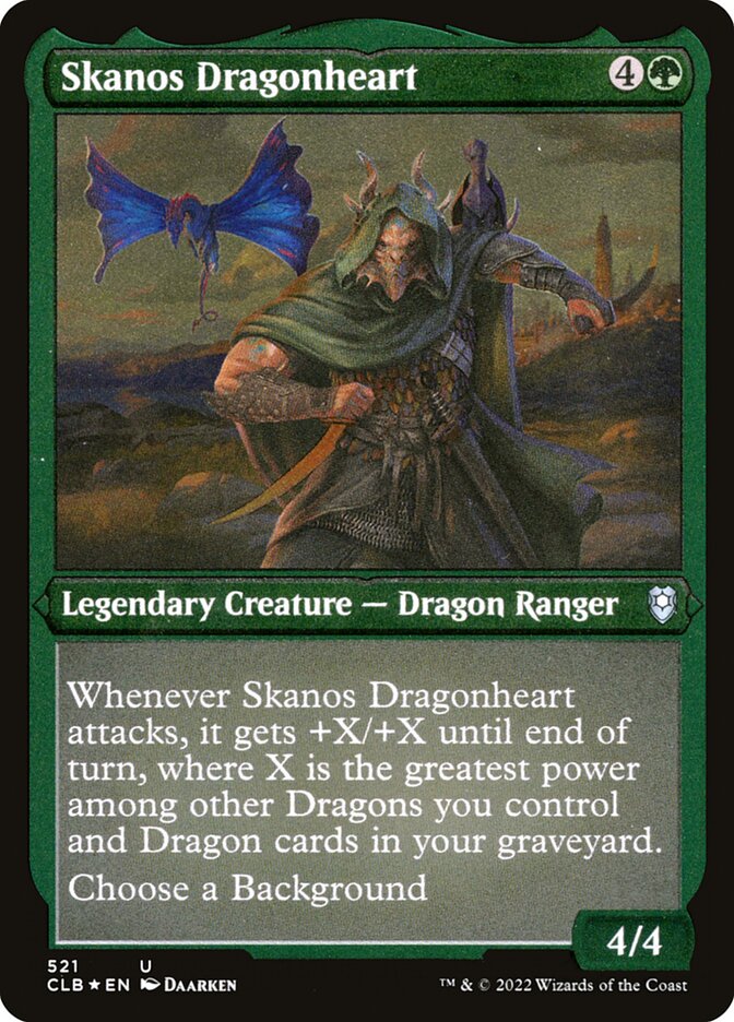 Skanos Dragonheart - Etched Foil