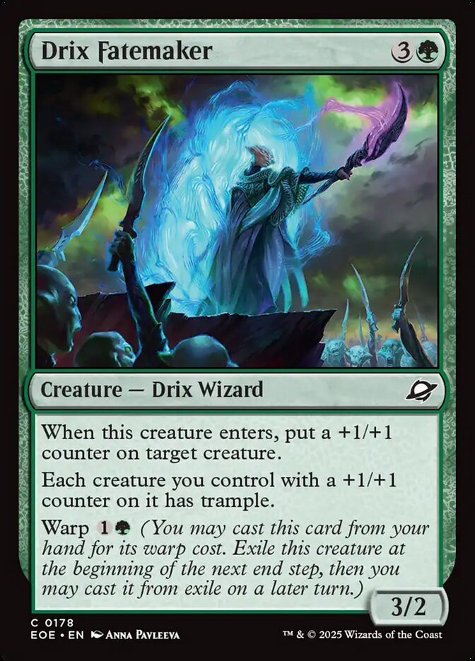 Drix Fatemaker, Edge Of Eternities Card Art