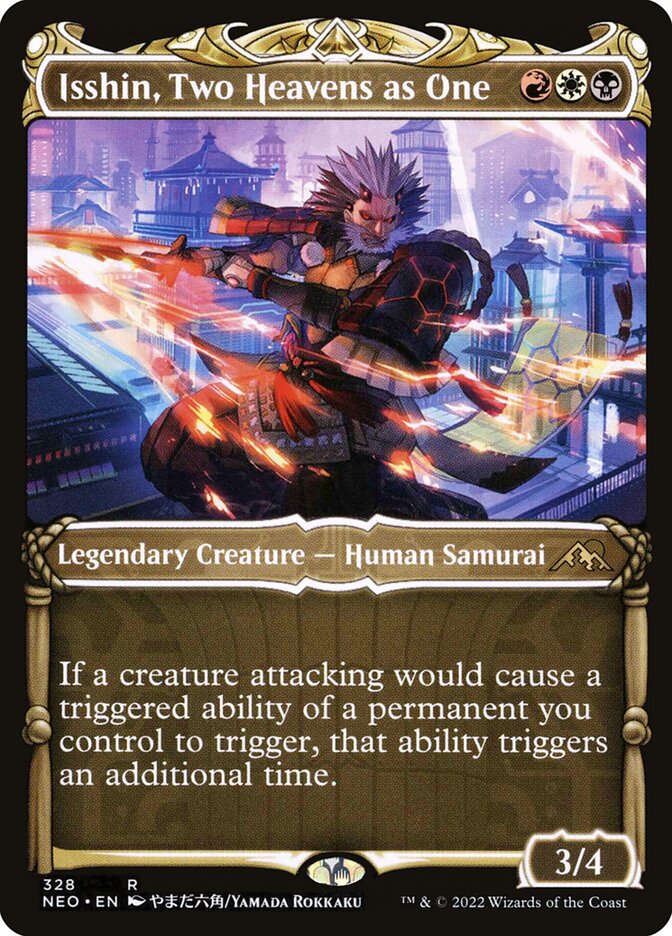 Isshin, Two Heavens as One, Kamigawa: Neon Dynasty Card Art