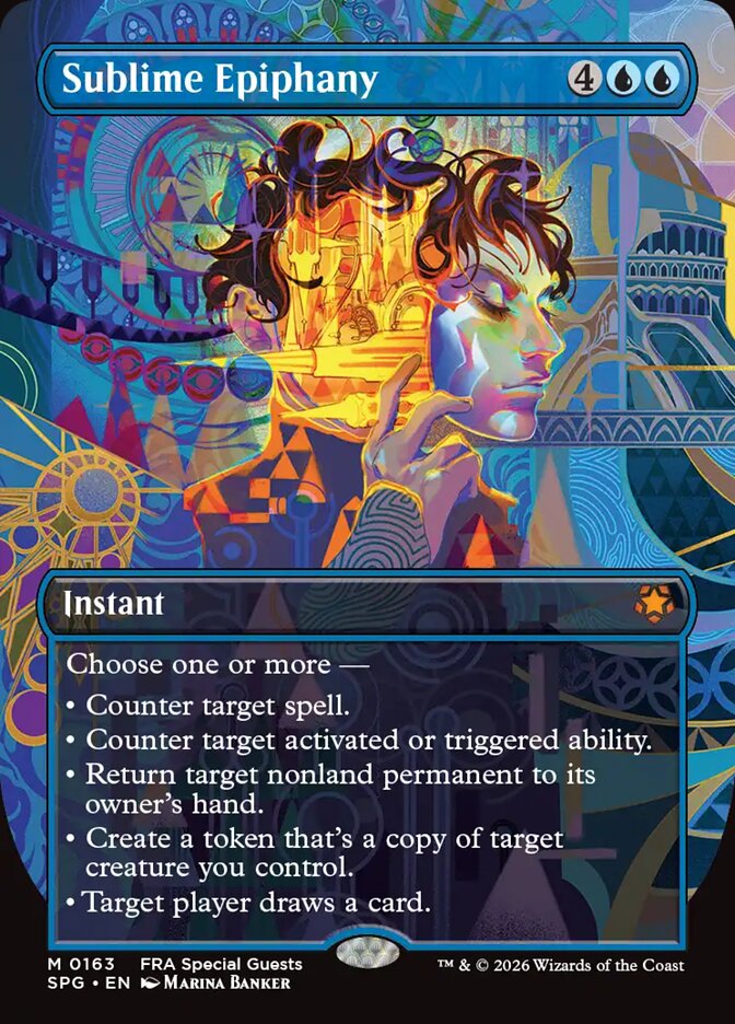 Sublime Epiphany, Special Guests Card Art