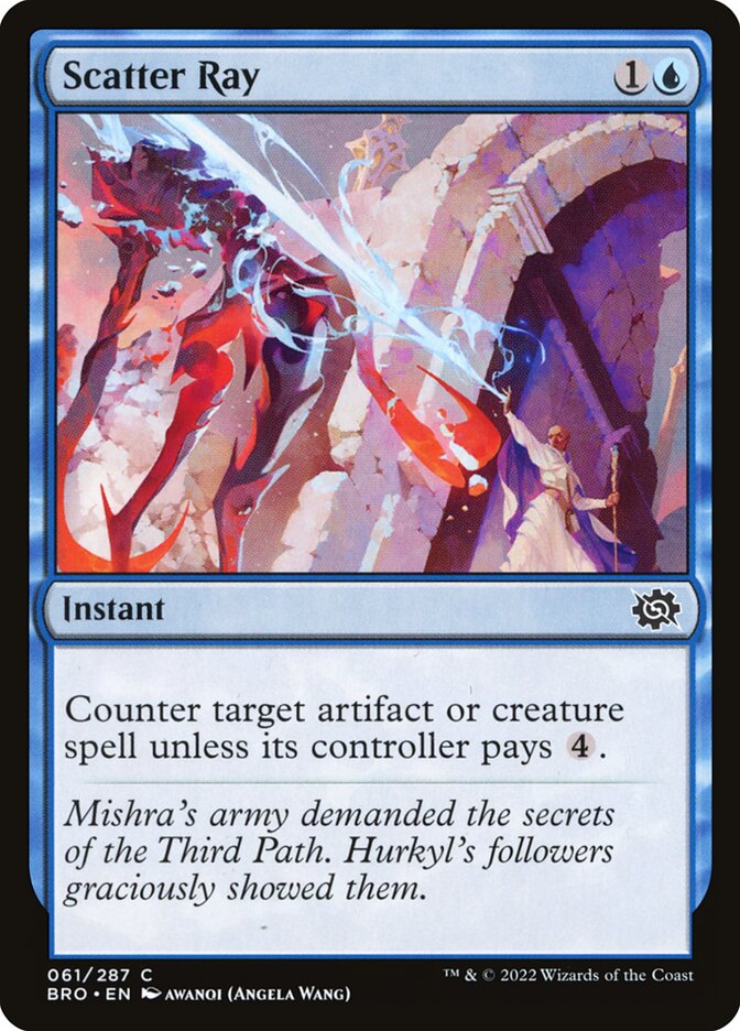 Scatter Ray, The Brothers' War Card Art