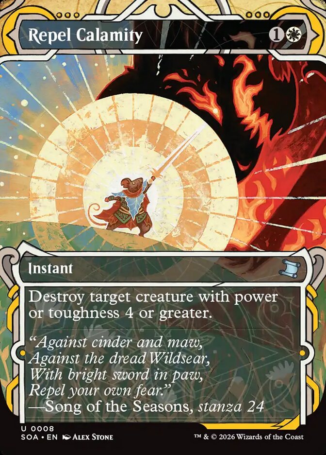 Repel Calamity, Secrets Of Strixhaven Mystical Archive Card Art