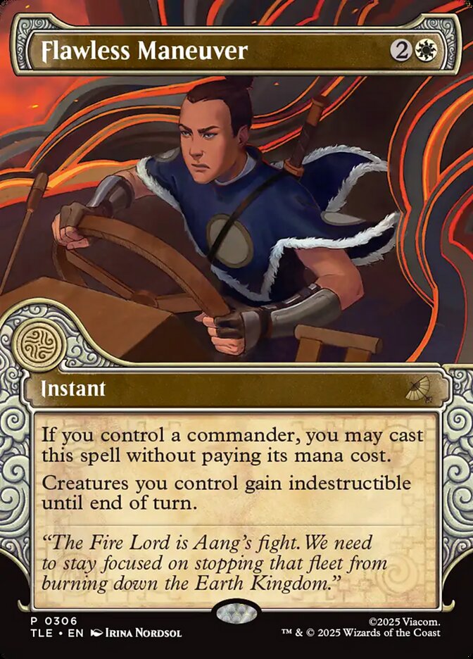 Flawless Maneuver, Avatar: The Last Airbender Eternal Card Art