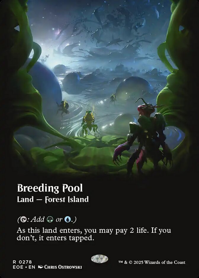 Breeding Pool, Edge Of Eternities Card Art