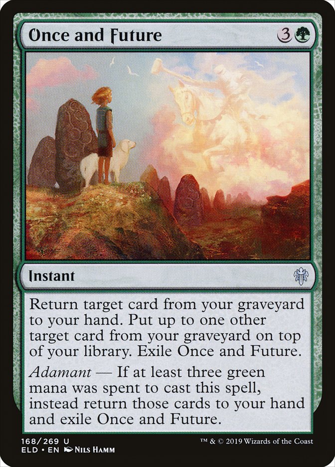 Once and Future, Throne of eldraine Card Art