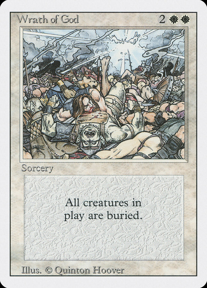 Wrath of God, Revised edition Card Art