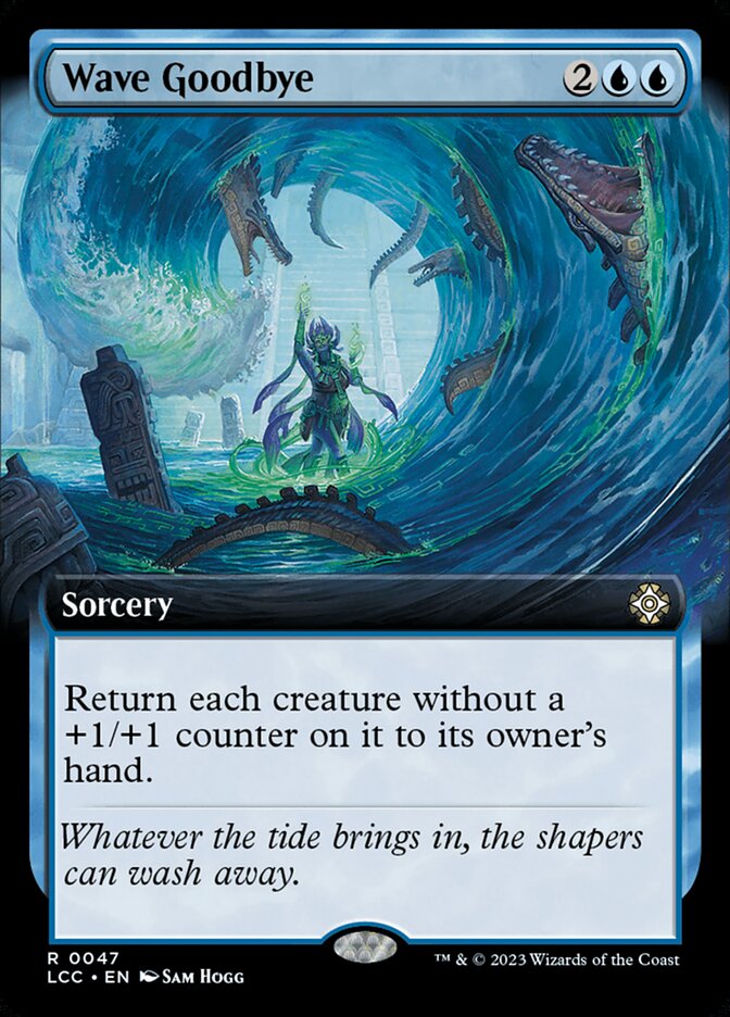 Wave Goodbye, The Lost Caverns Of Ixalan Commander Card Art