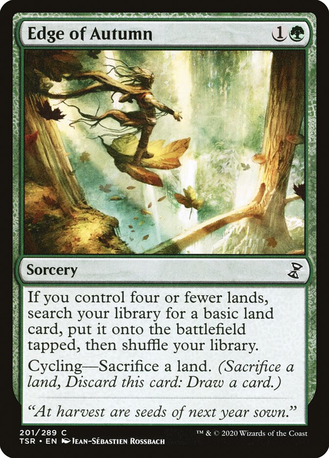 Edge of Autumn, Time spiral remastered Card Art
