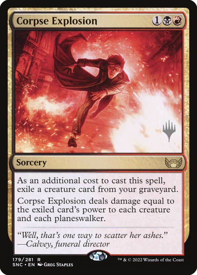 Corpse Explosion, Streets Of New Capenna Promos Card Art