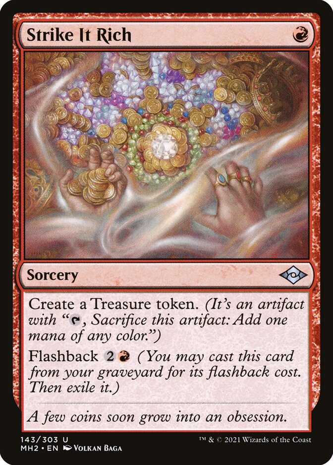 Strike It Rich, Modern horizons 2 Card Art