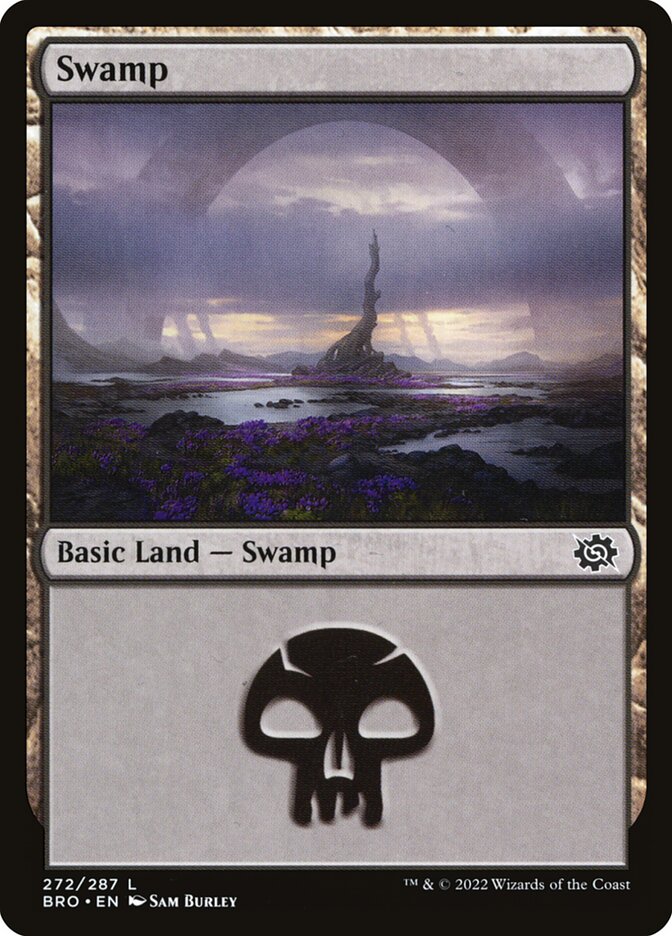 Swamp, The Brothers' War Card Art