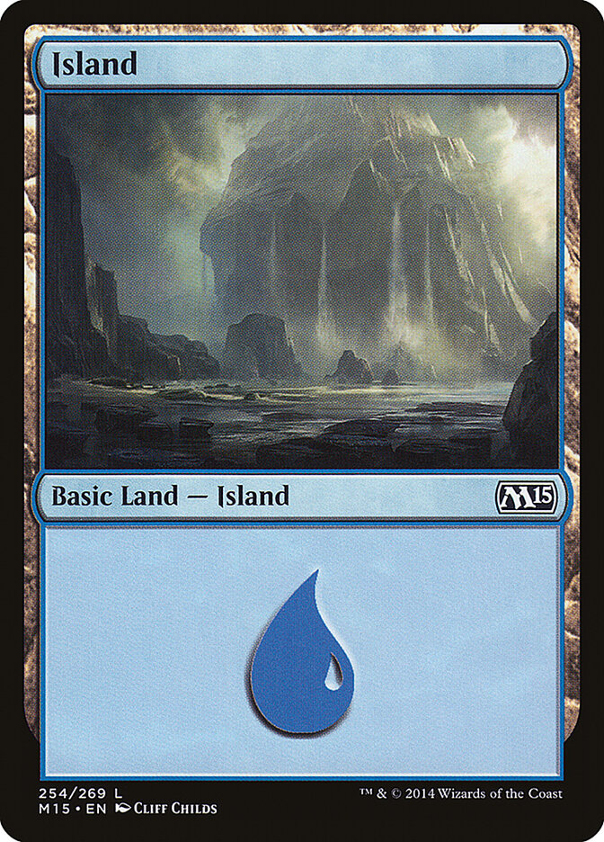 Island, Magic 2015 Card Art