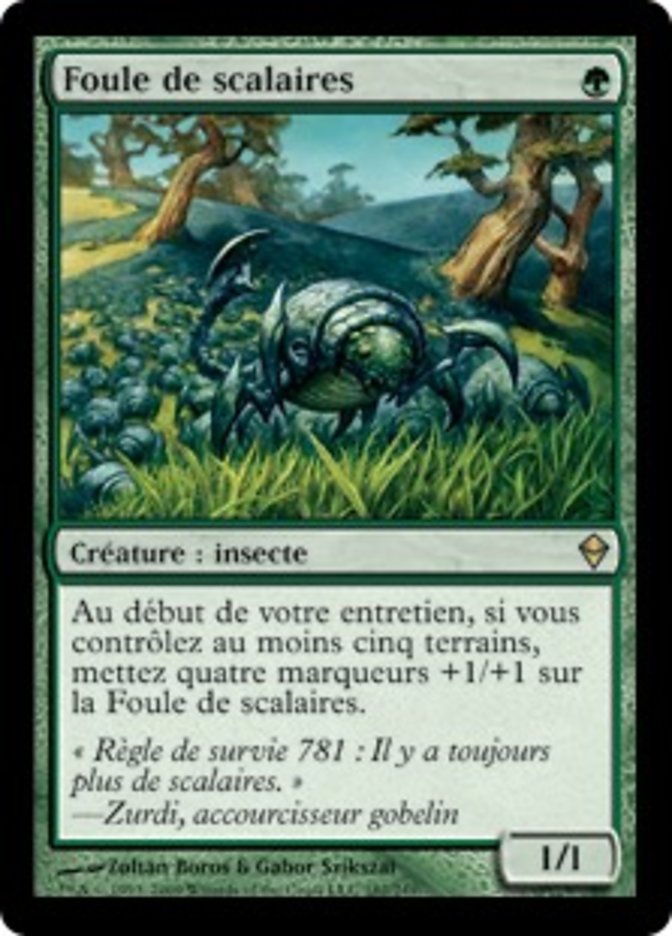 Scute Mob, Zendikar Card Art