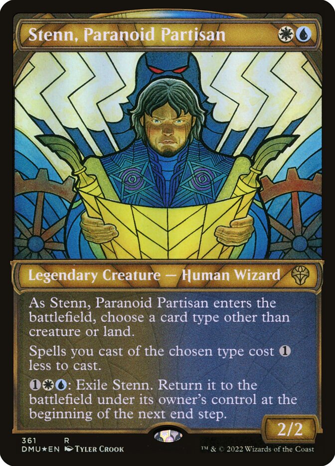 Stenn, Paranoid Partisan, Dominaria United Card Art