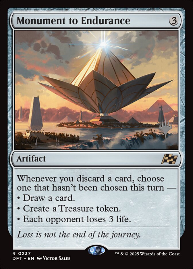 Monument to Endurance, Aetherdrift promos Card Art