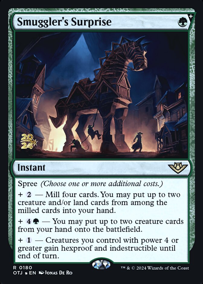 Smuggler's Surprise, Outlaws of thunder junction promos Card Art