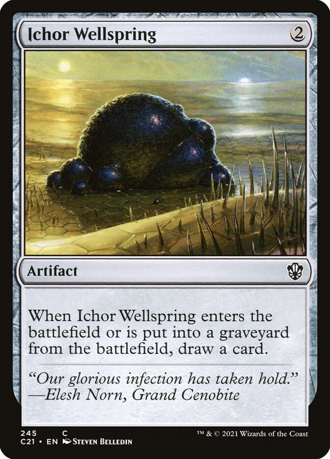 Ichor Wellspring, Commander 2021 Card Art