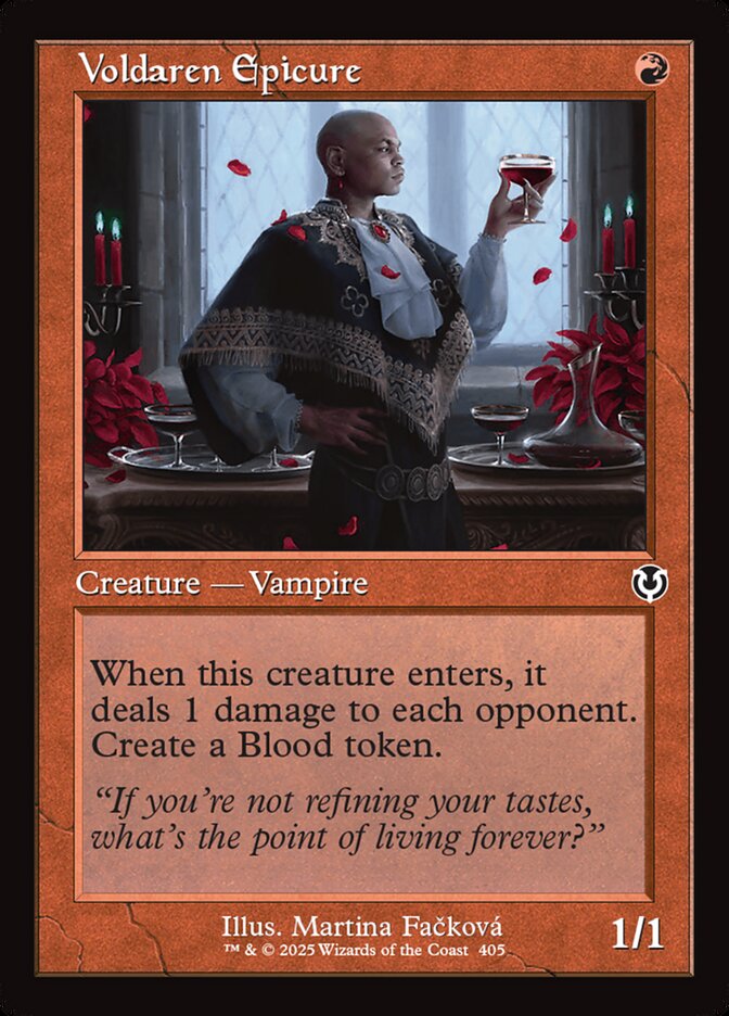 Voldaren Epicure, Innistrad Remastered Card Art