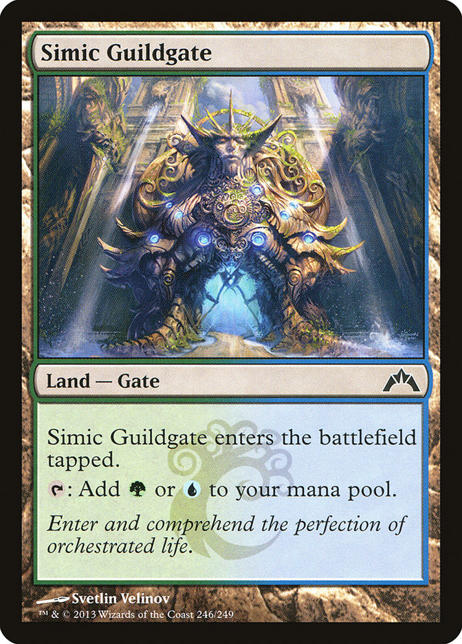 Simic Guildgate, Gatecrash Card Art