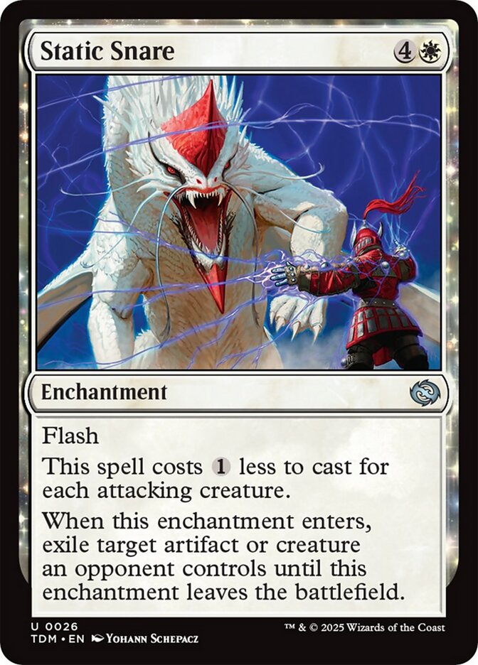 Static Snare, Tarkir: dragonstorm Card Art