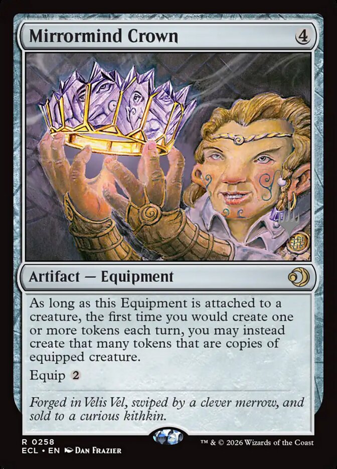 Mirrormind Crown, Lorwyn Eclipsed Promos Card Art