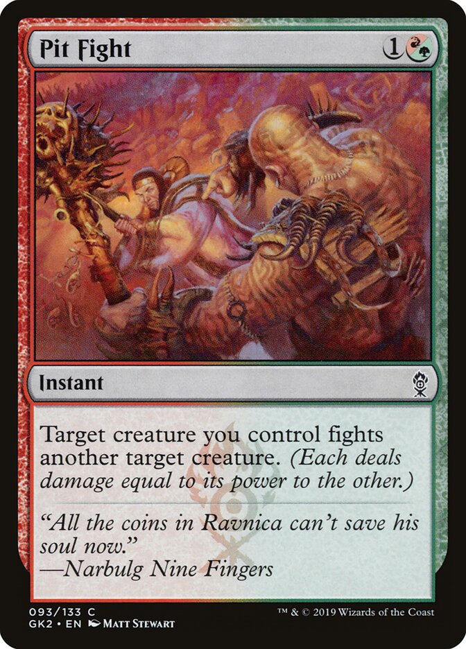 Pit Fight, Rna Guild Kit Card Art