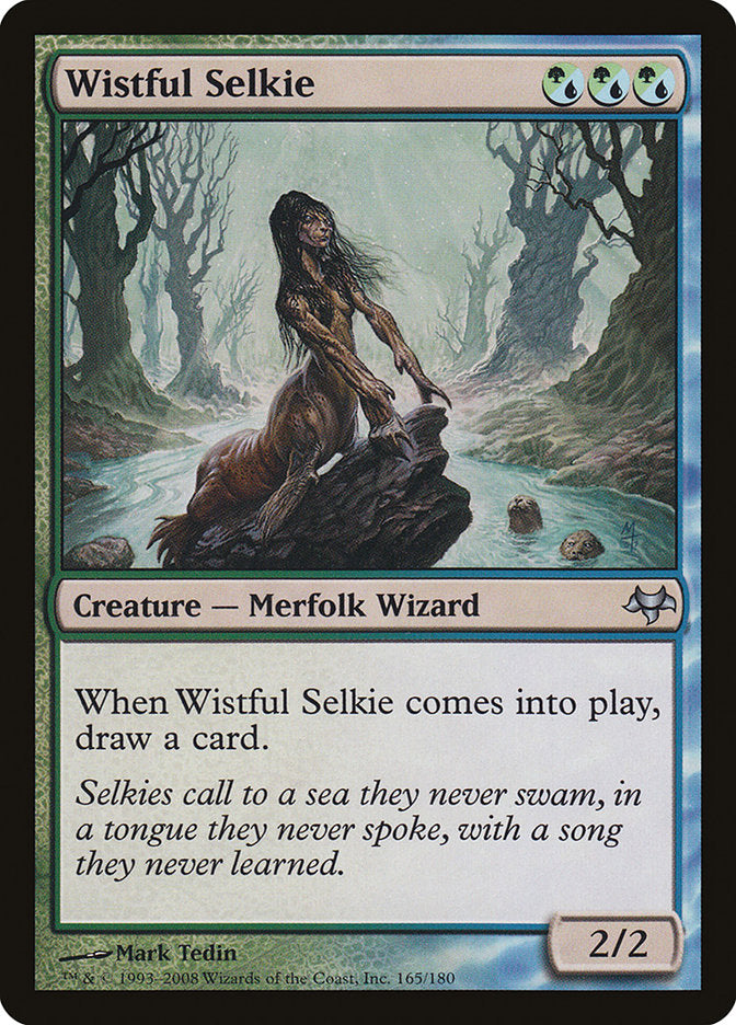 Wistful Selkie, Eventide Card Art