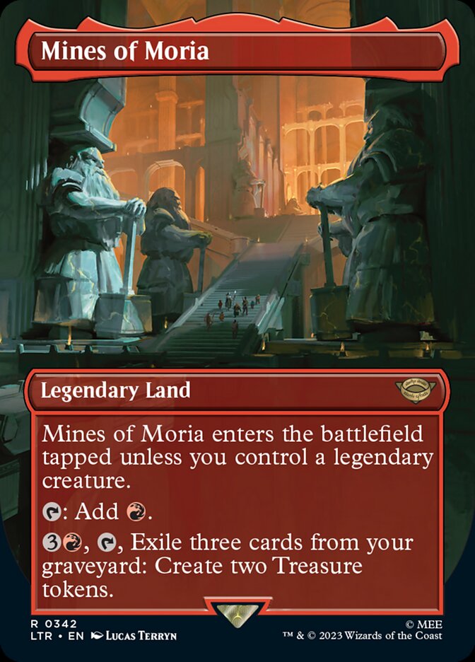 Mines of Moria, The Lord Of The Rings: Tales Of Middle-Earth Card Art