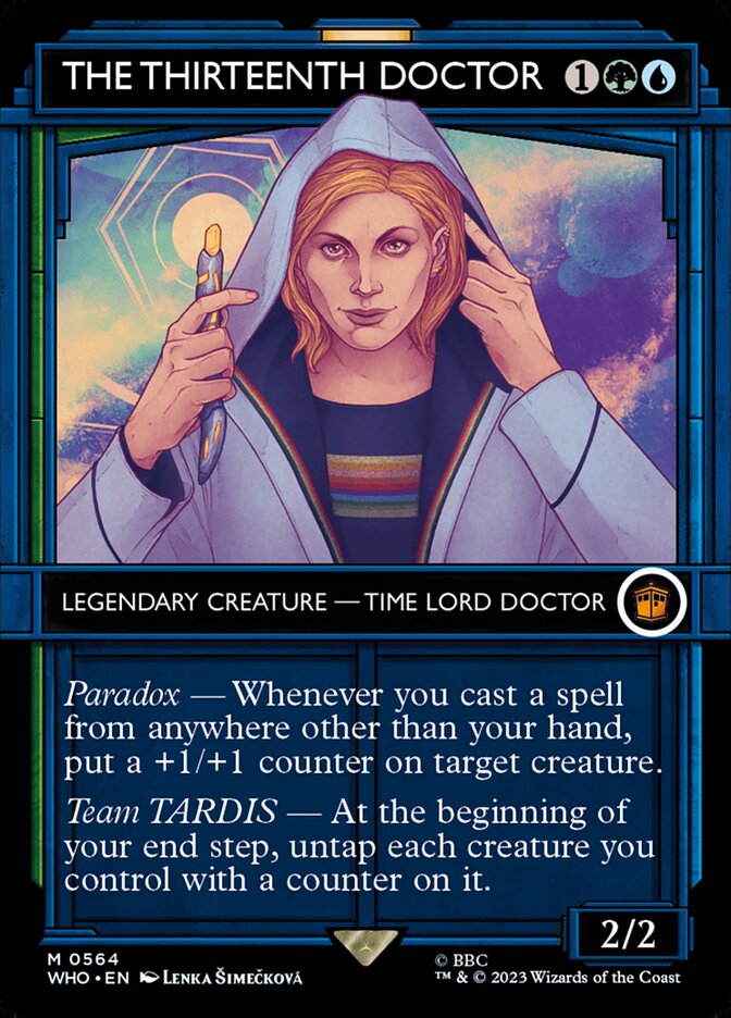 The Thirteenth Doctor, Doctor Who Card Art