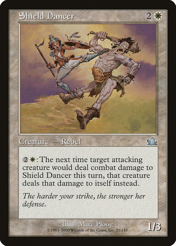 Shield Dancer, Prophecy Card Art