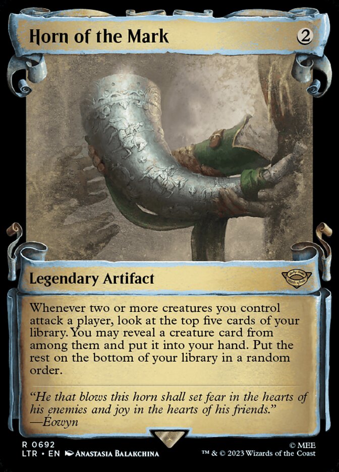 Horn of the Mark, The Lord Of The Rings: Tales Of Middle-Earth Card Art