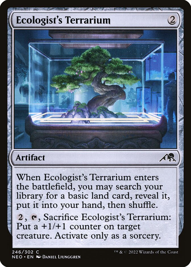 Ecologist's Terrarium, Kamigawa: neon dynasty Card Art