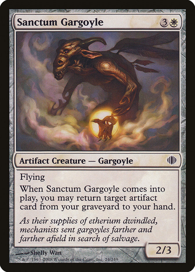 Sanctum Gargoyle, Shards Of Alara Card Art