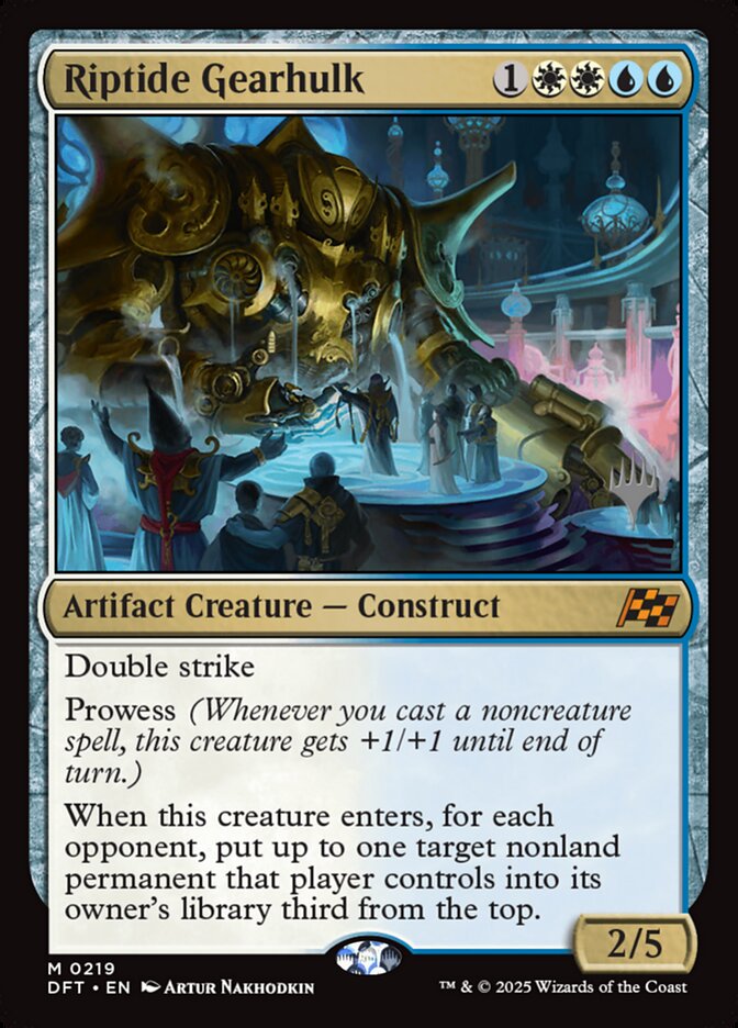 Riptide Gearhulk, Aetherdrift Promos Card Art