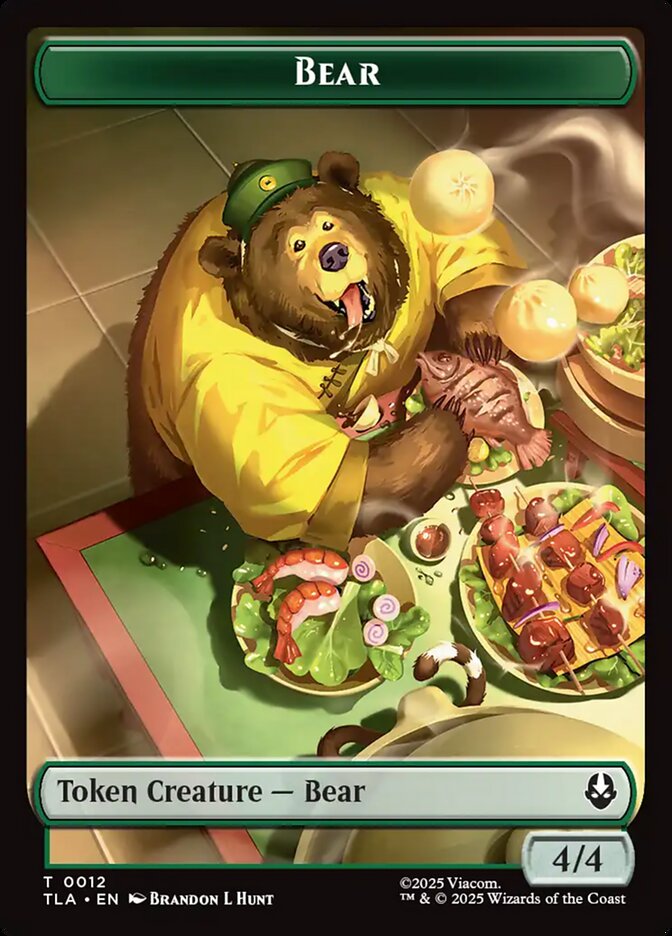 Bear, Avatar: The Last Airbender Tokens Card Art