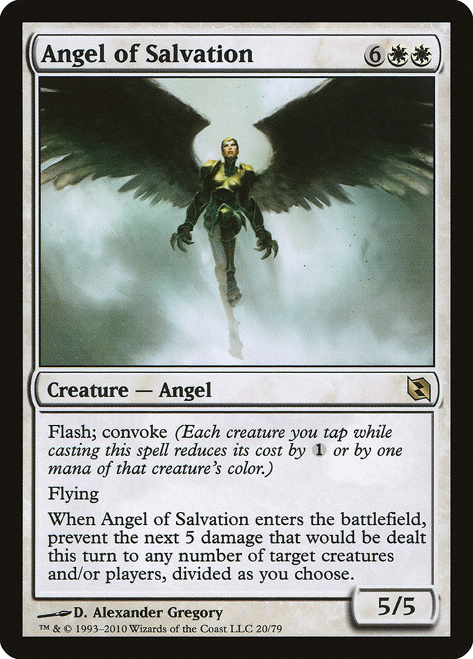 Angel of Salvation, Duel Decks: Elspeth Vs. Tezzeret Card Art