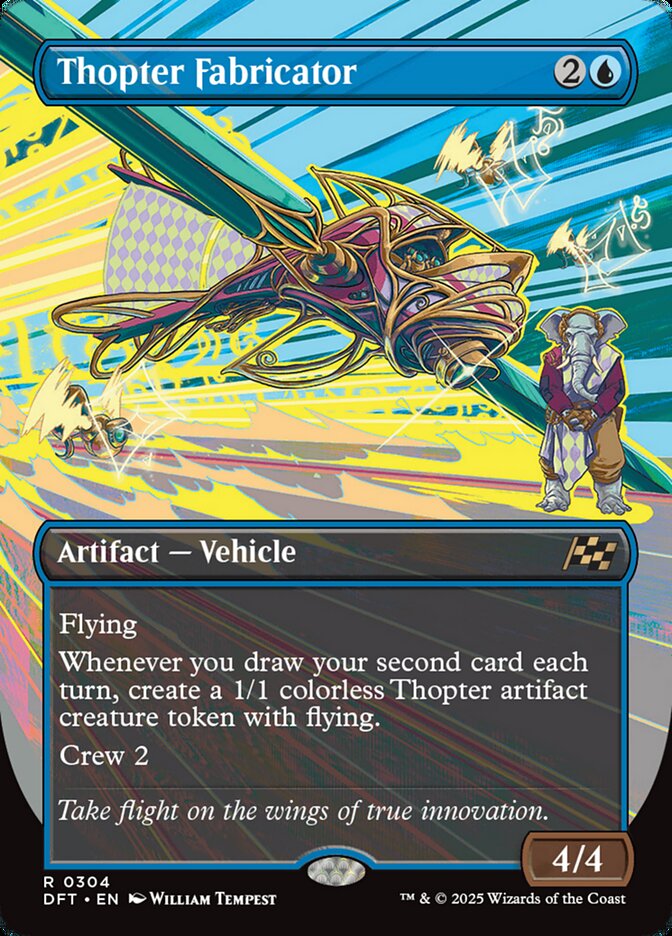 Thopter Fabricator, Aetherdrift Card Art