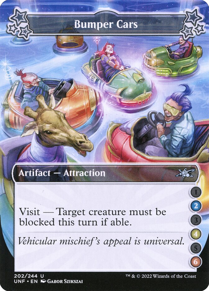 Bumper Cars, Unfinity Card Art