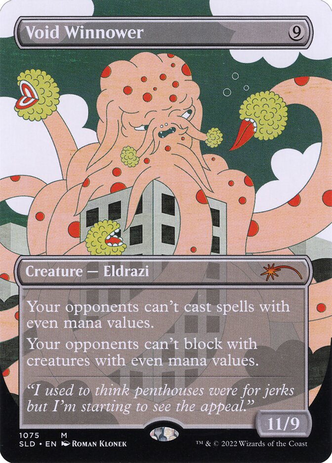 Void Winnower, Secret Lair Drop Card Art