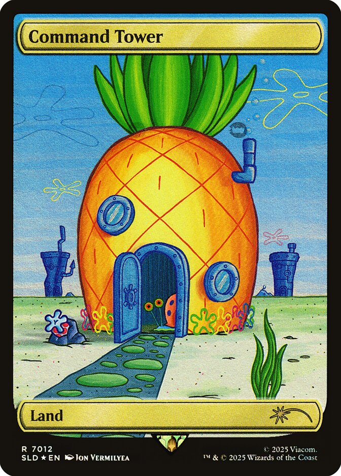 Command Tower, Secret Lair Drop Card Art