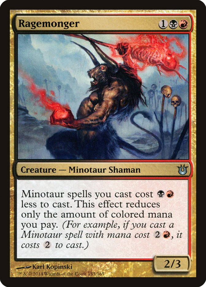 Ragemonger, Born Of The Gods Card Art
