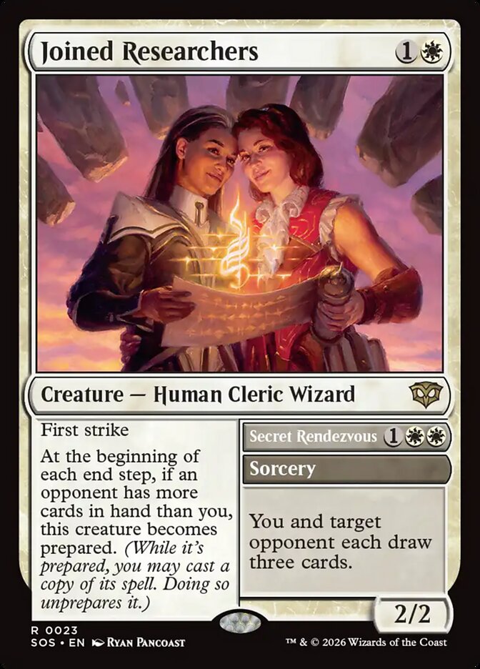 Joined Researchers // Secret Rendezvous, Secrets Of Strixhaven Card Art