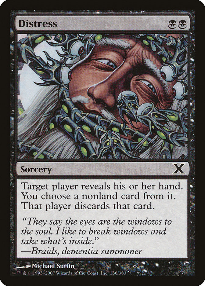 Distress, Tenth Edition Card Art