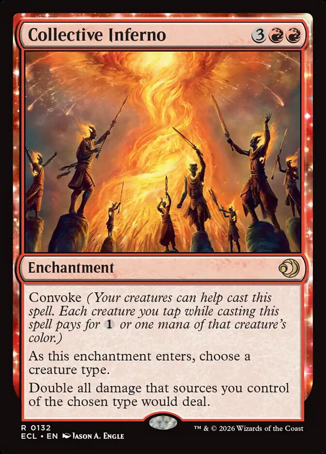 Collective Inferno, Lorwyn Eclipsed Card Art
