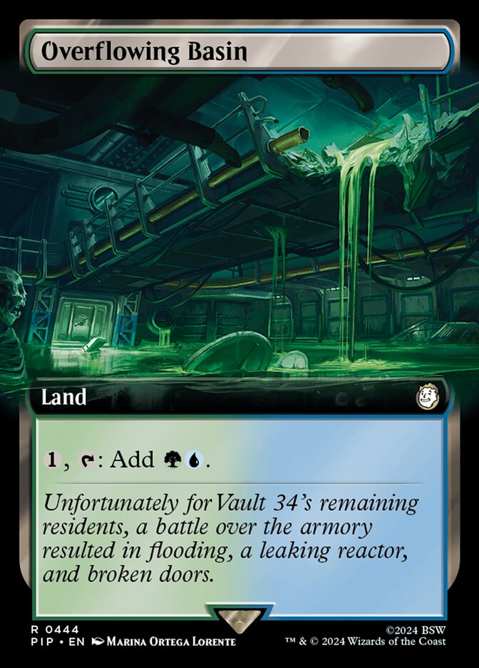 Overflowing Basin - Foil