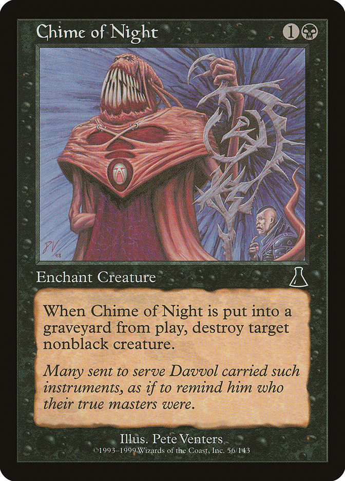 Chime of Night, Urza's destiny Card Art