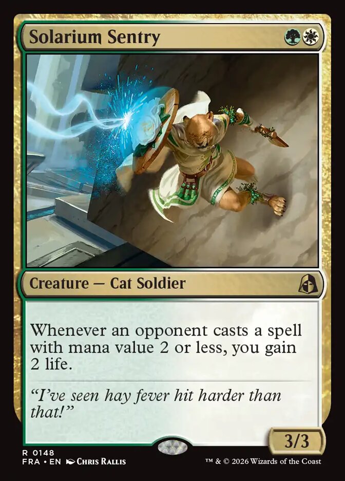 Solarium Sentry, Reality Fracture Card Art