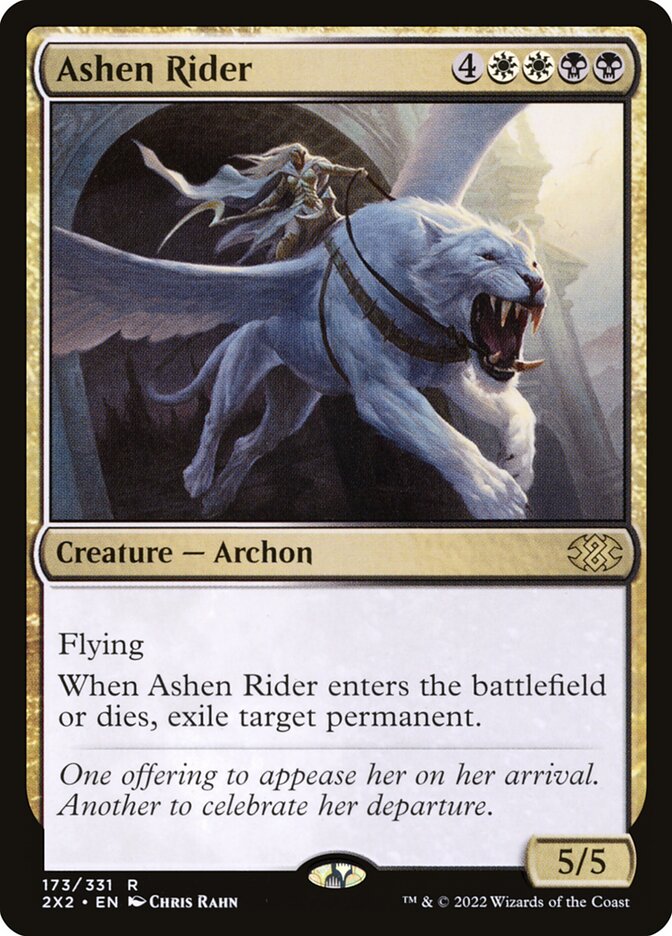Ashen Rider, Double masters 2022 Card Art